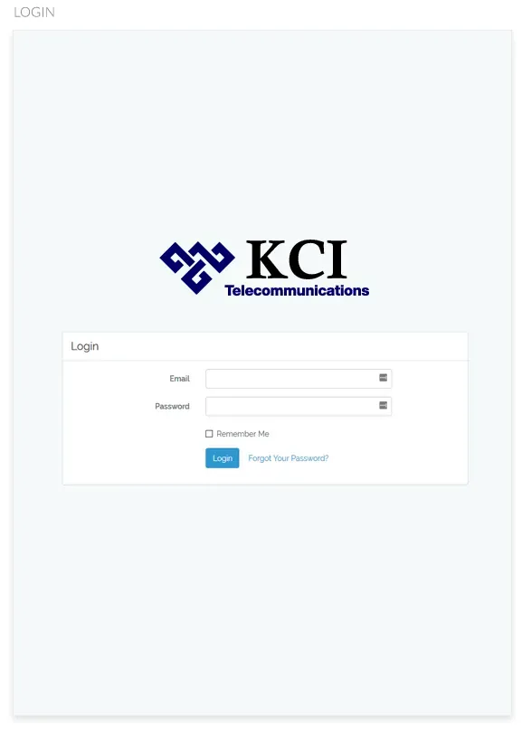 KCI Telecommunications: The Solution, screenshot 1
