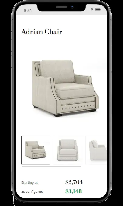 Kingfisher Furniture: The Solution, mobile view 2