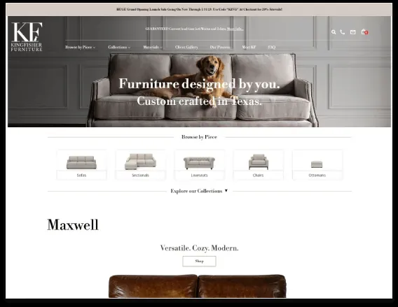 Kingfisher Furniture: The Solution, screenshot 1