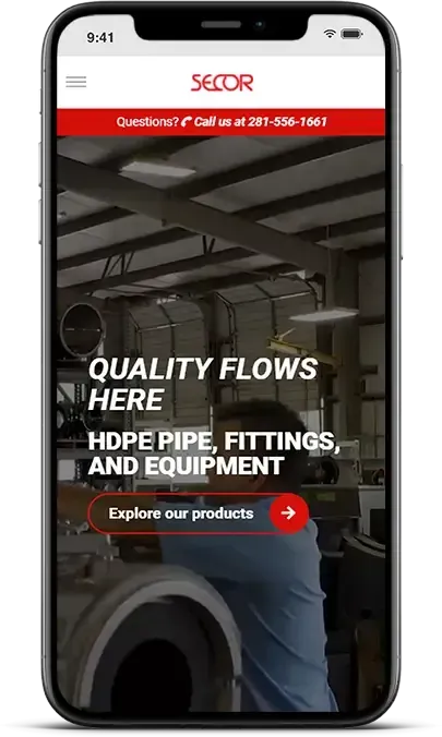 SECOR: The Solution, mobile view 1